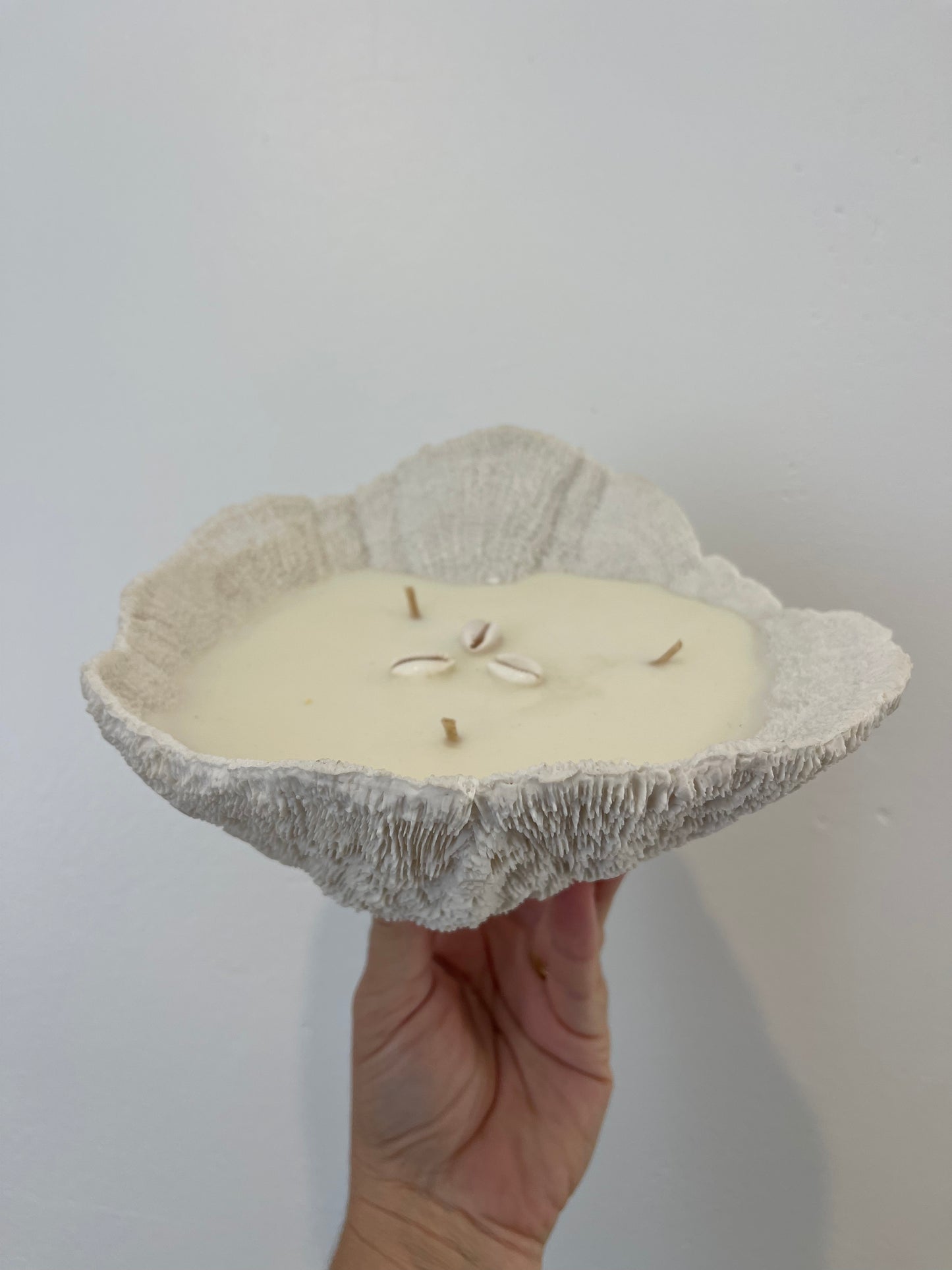 Coral Bowl Candle
